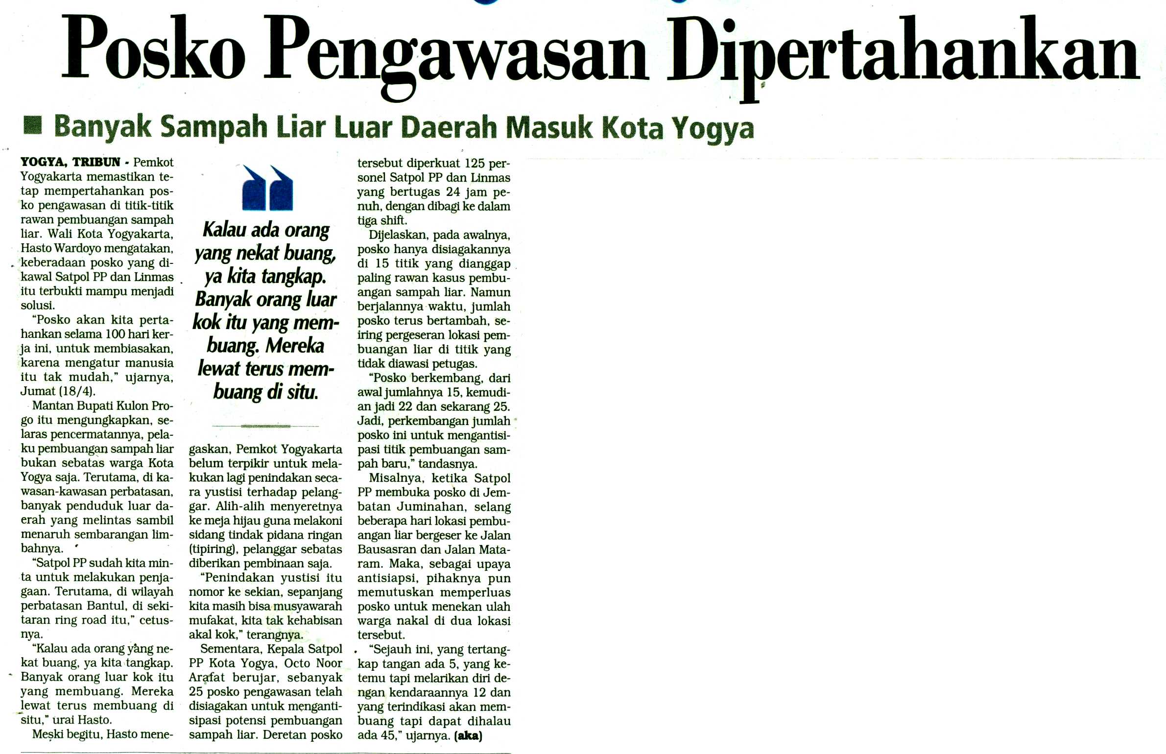 Kliping jogja terbaru