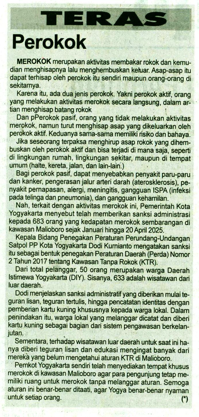 Kliping jogja terbaru