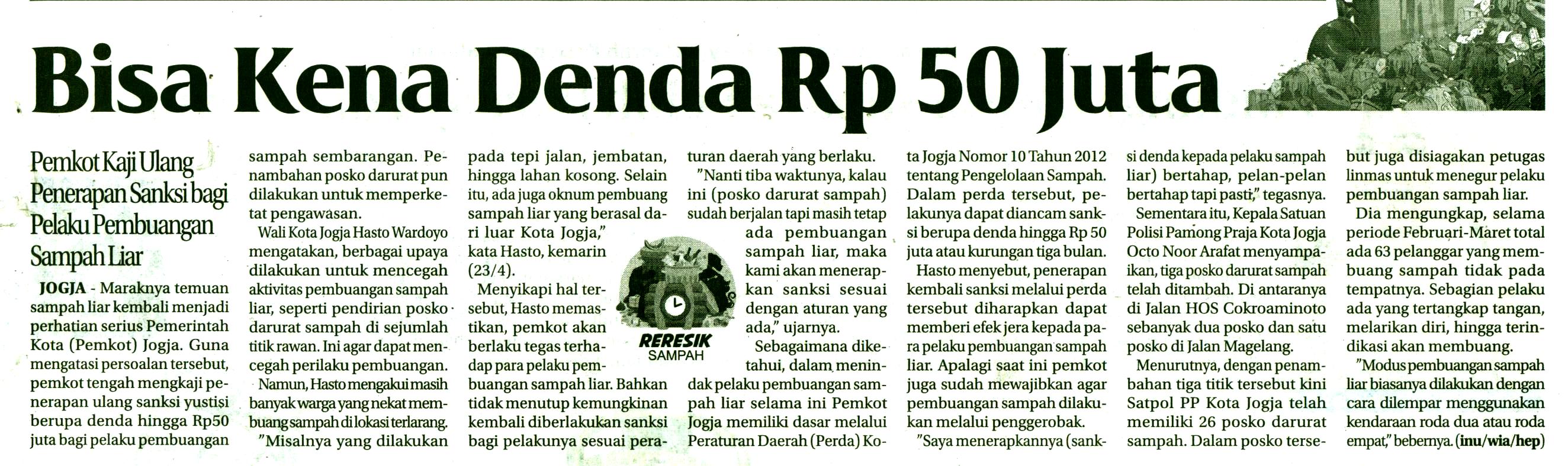Kliping jogja terbaru