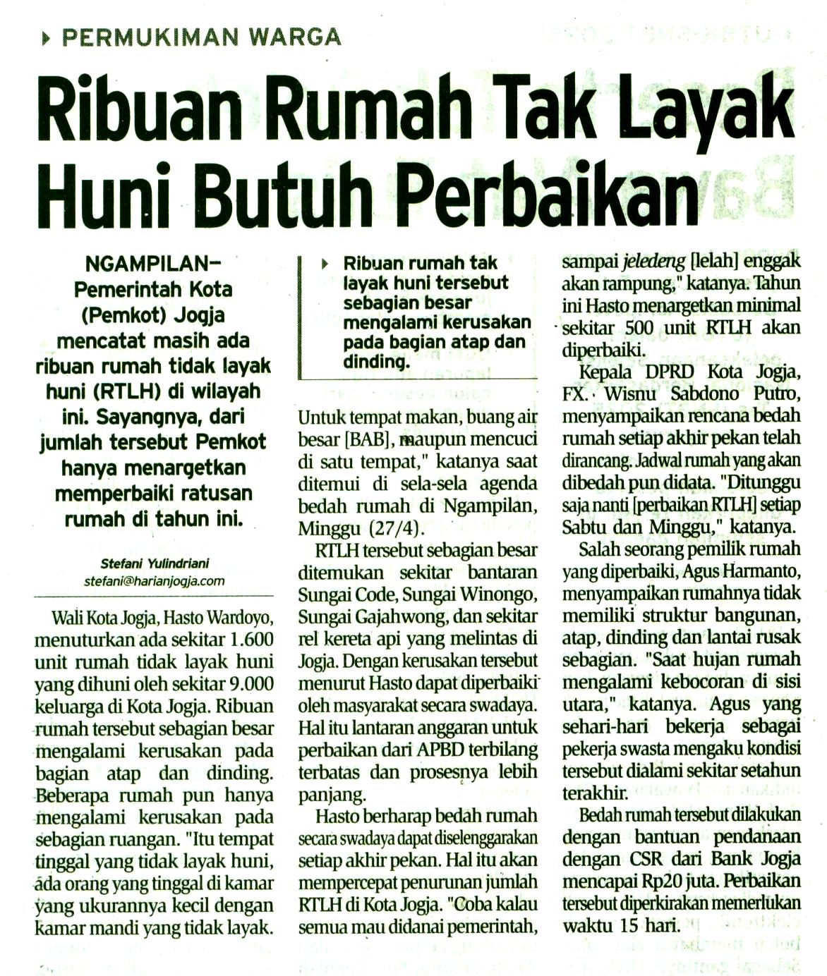 Kliping jogja terbaru