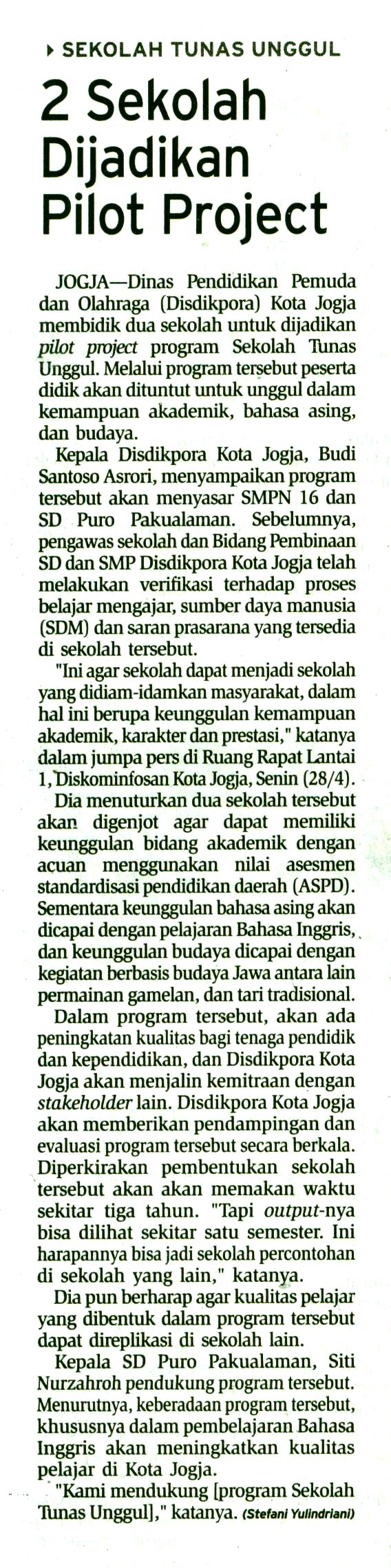 Kliping jogja terbaru