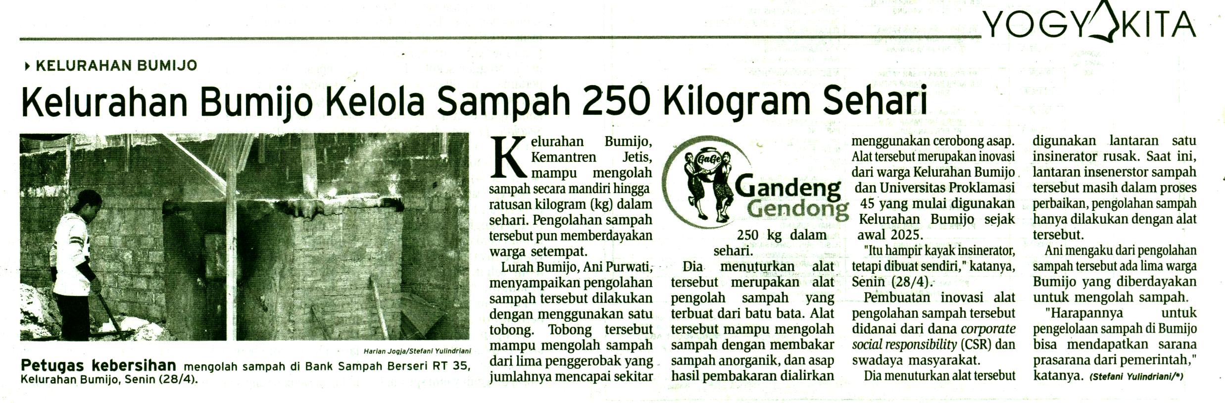 Kliping jogja terbaru