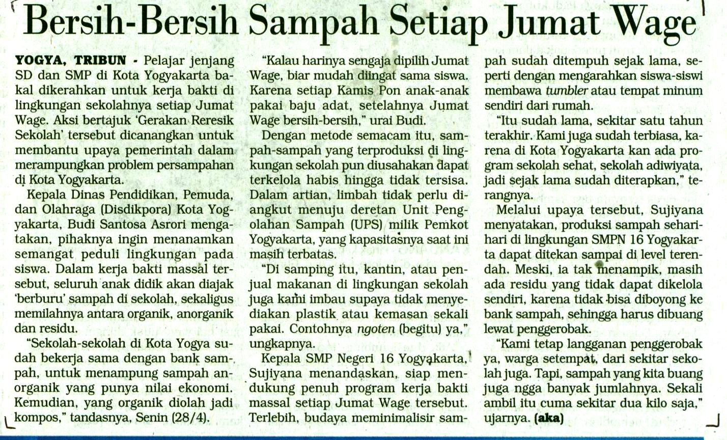 Kliping jogja terbaru