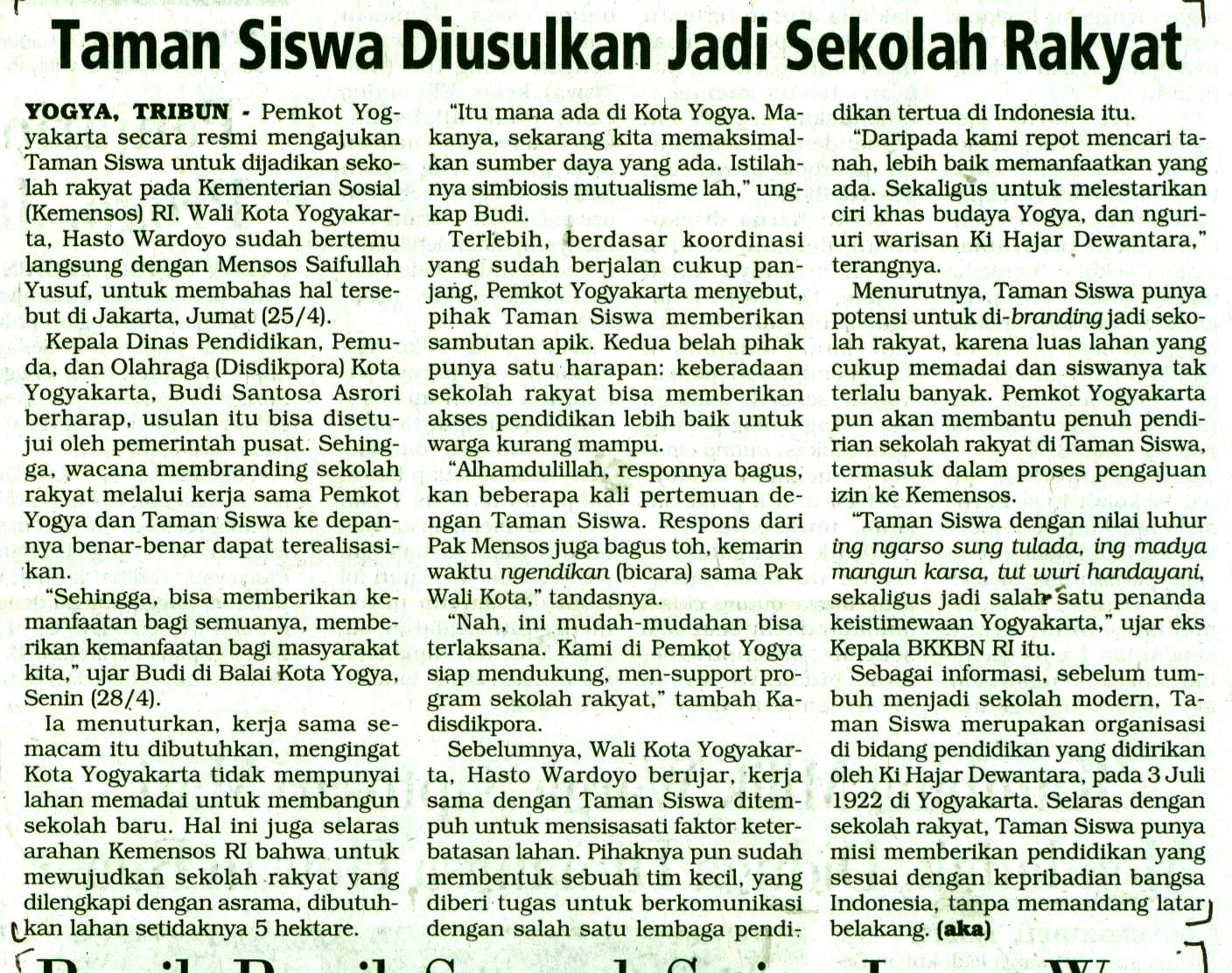 Kliping jogja terbaru