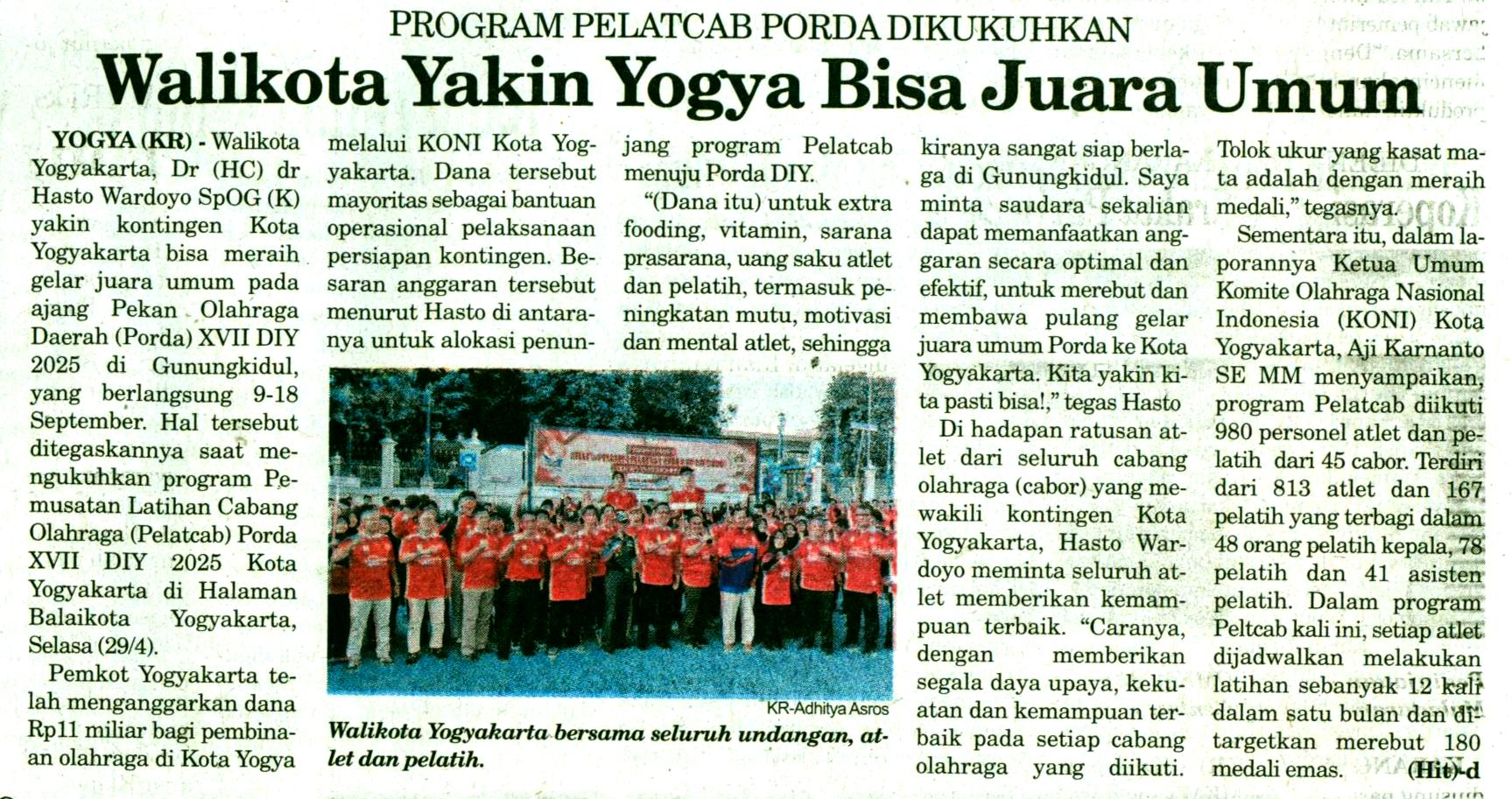 Kliping jogja terbaru