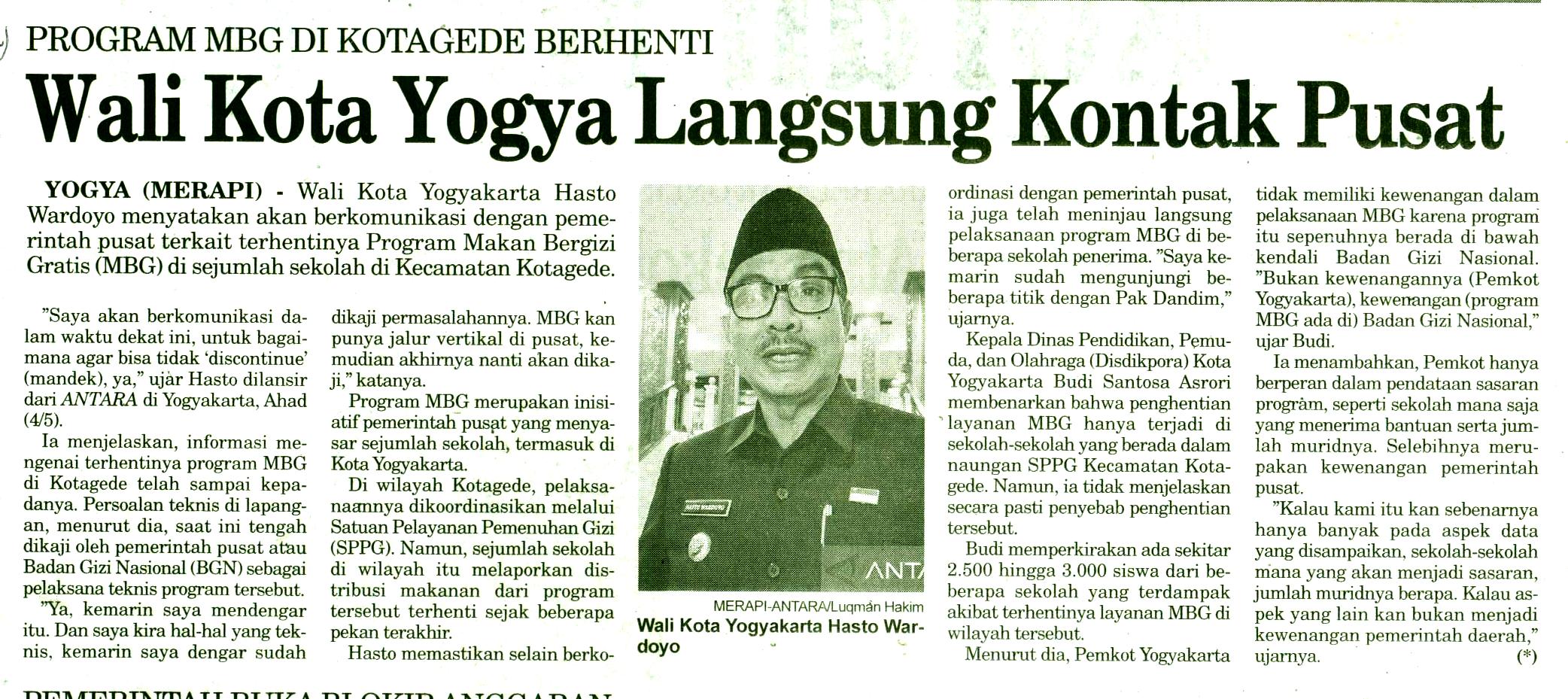 Kliping jogja terbaru