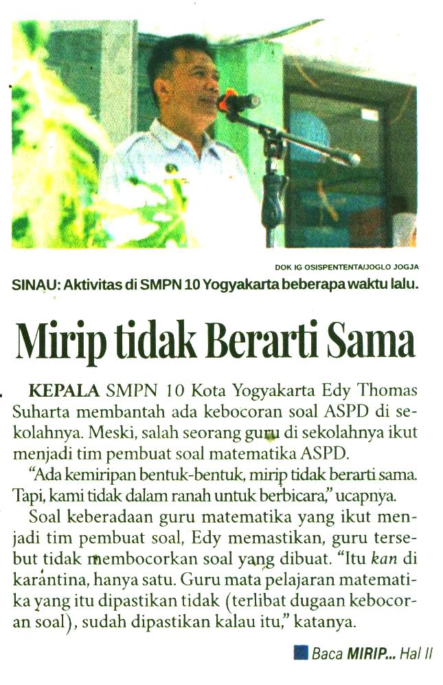 Kliping jogja terbaru