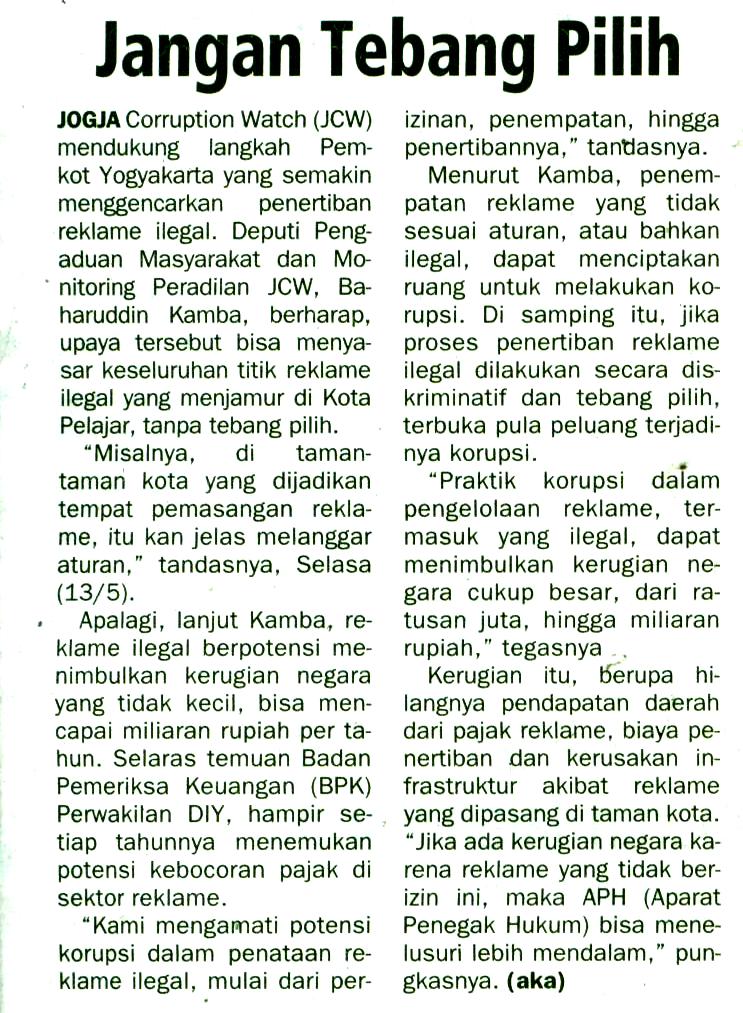 Kliping jogja terbaru