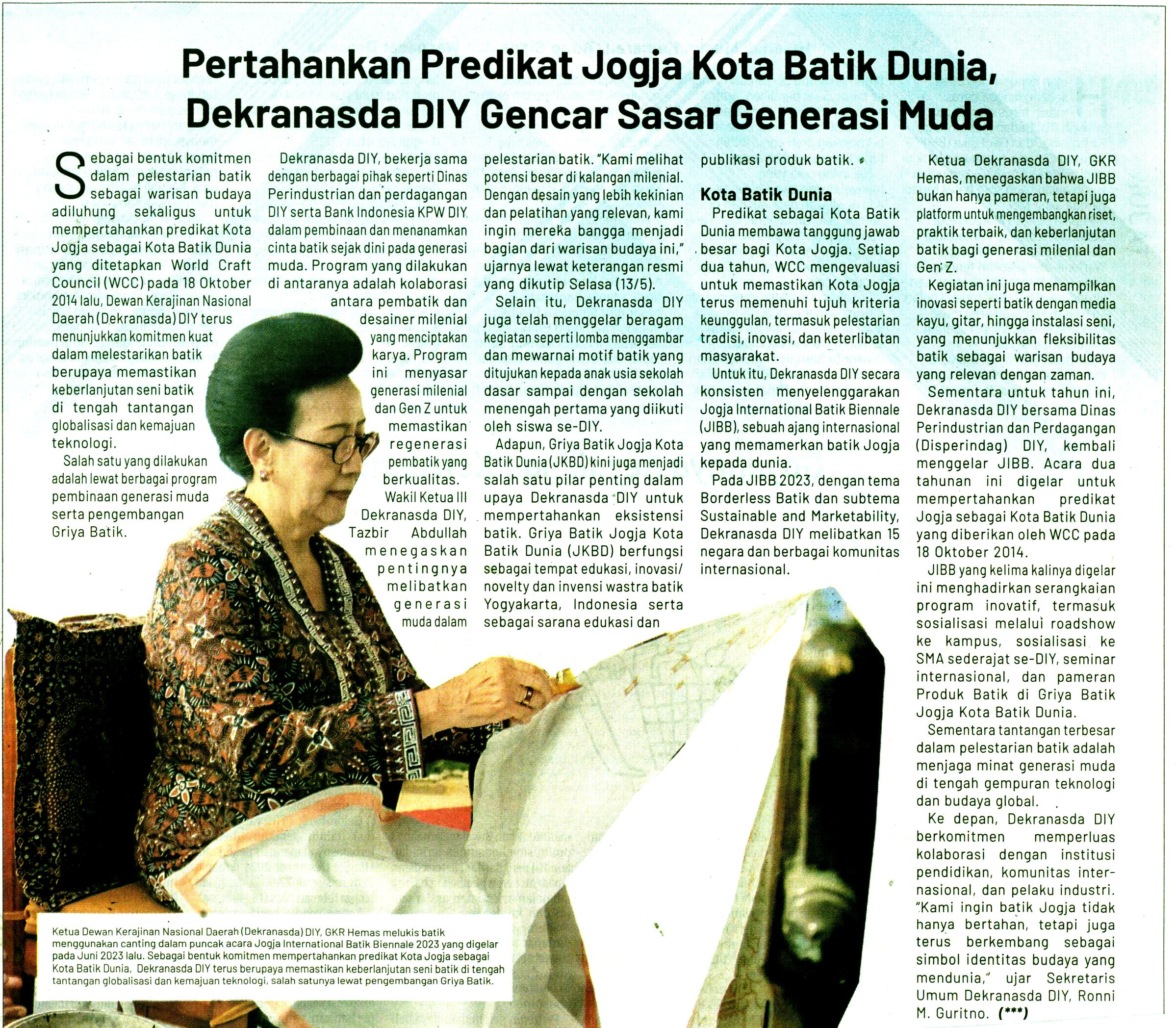 Kliping jogja terbaru