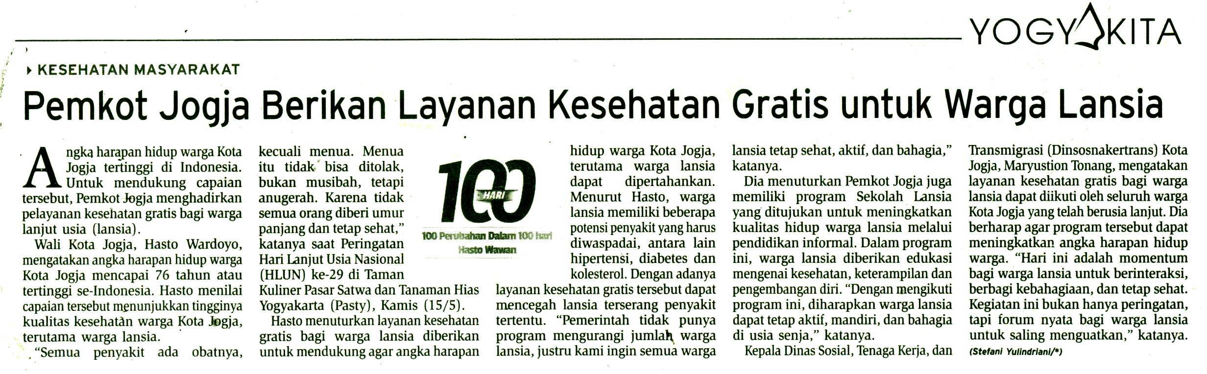 Kliping jogja terbaru