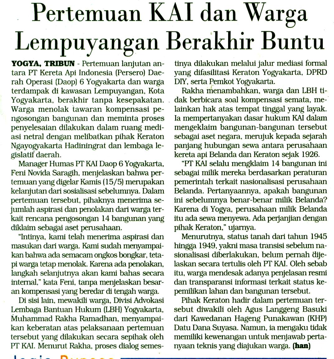 Kliping jogja terbaru