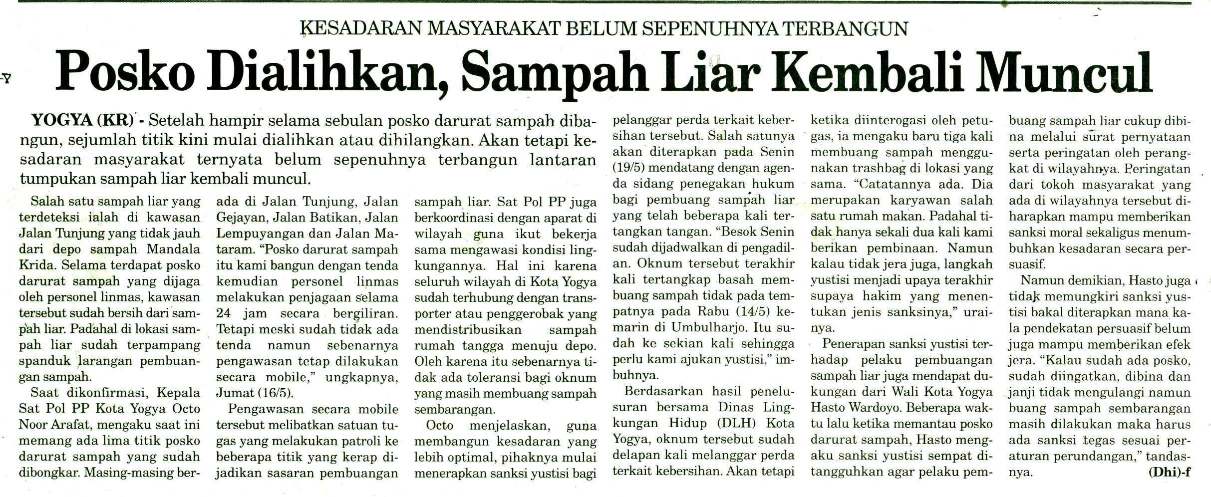 Kliping jogja terbaru