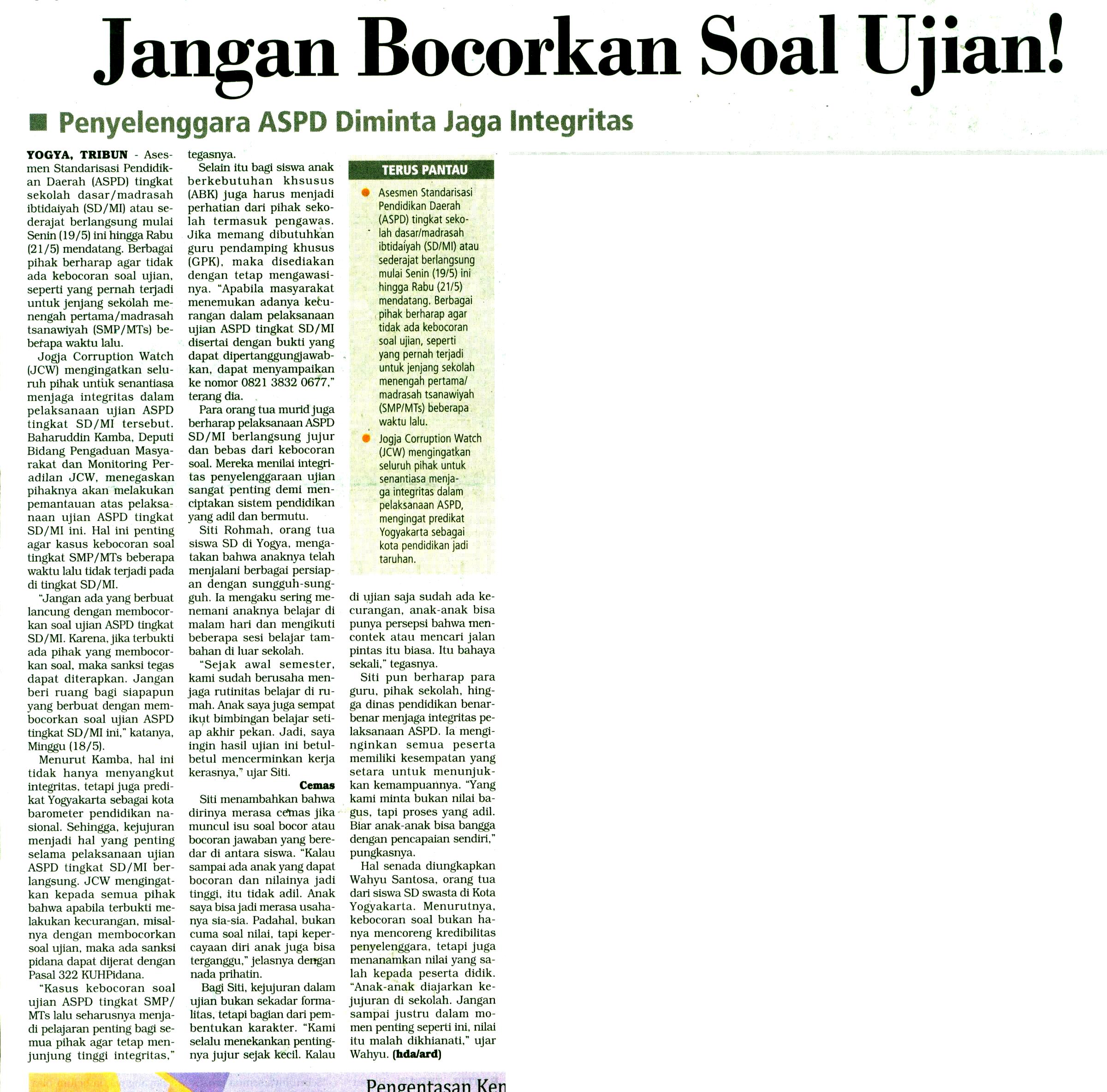 Kliping jogja terbaru