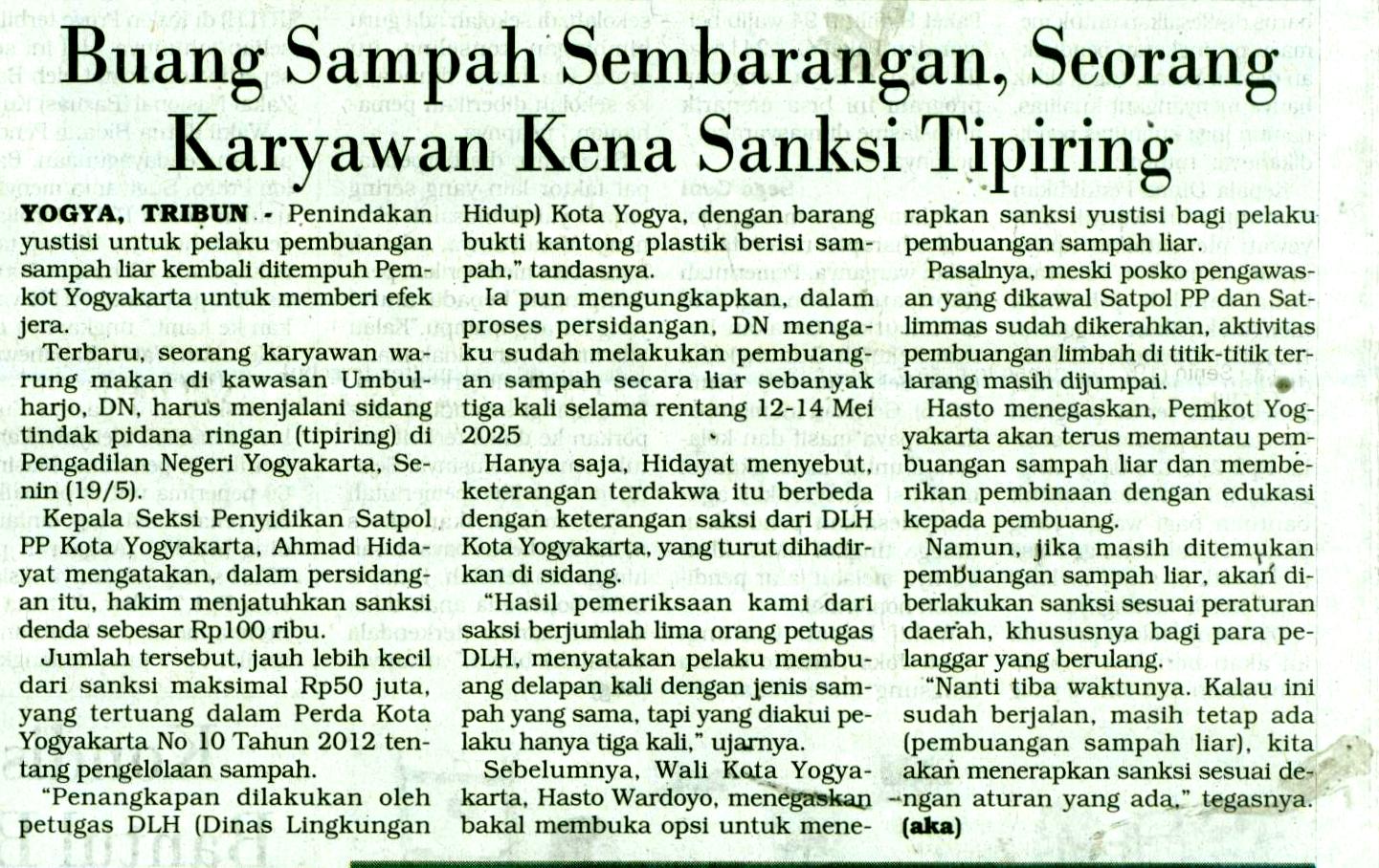 Kliping jogja terbaru