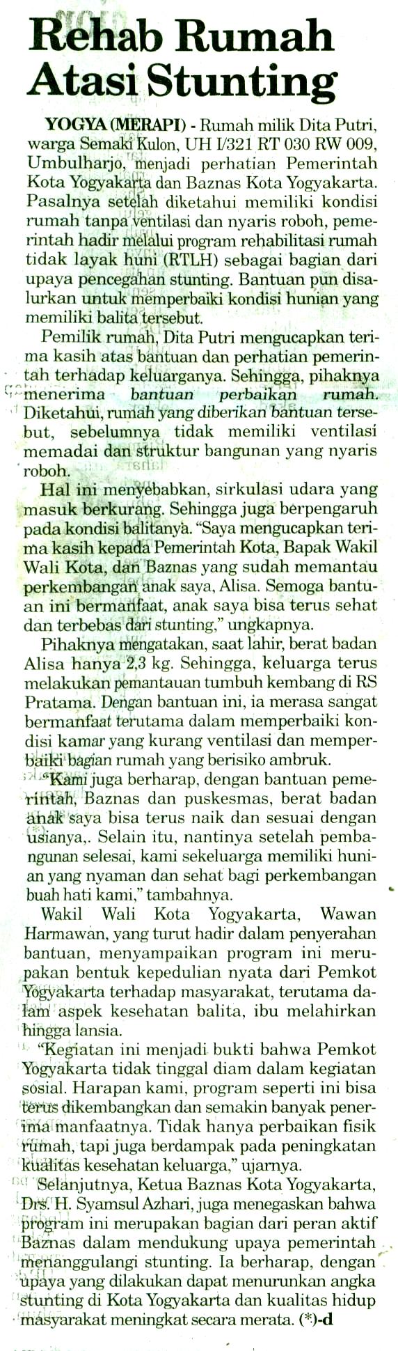 Kliping jogja terbaru