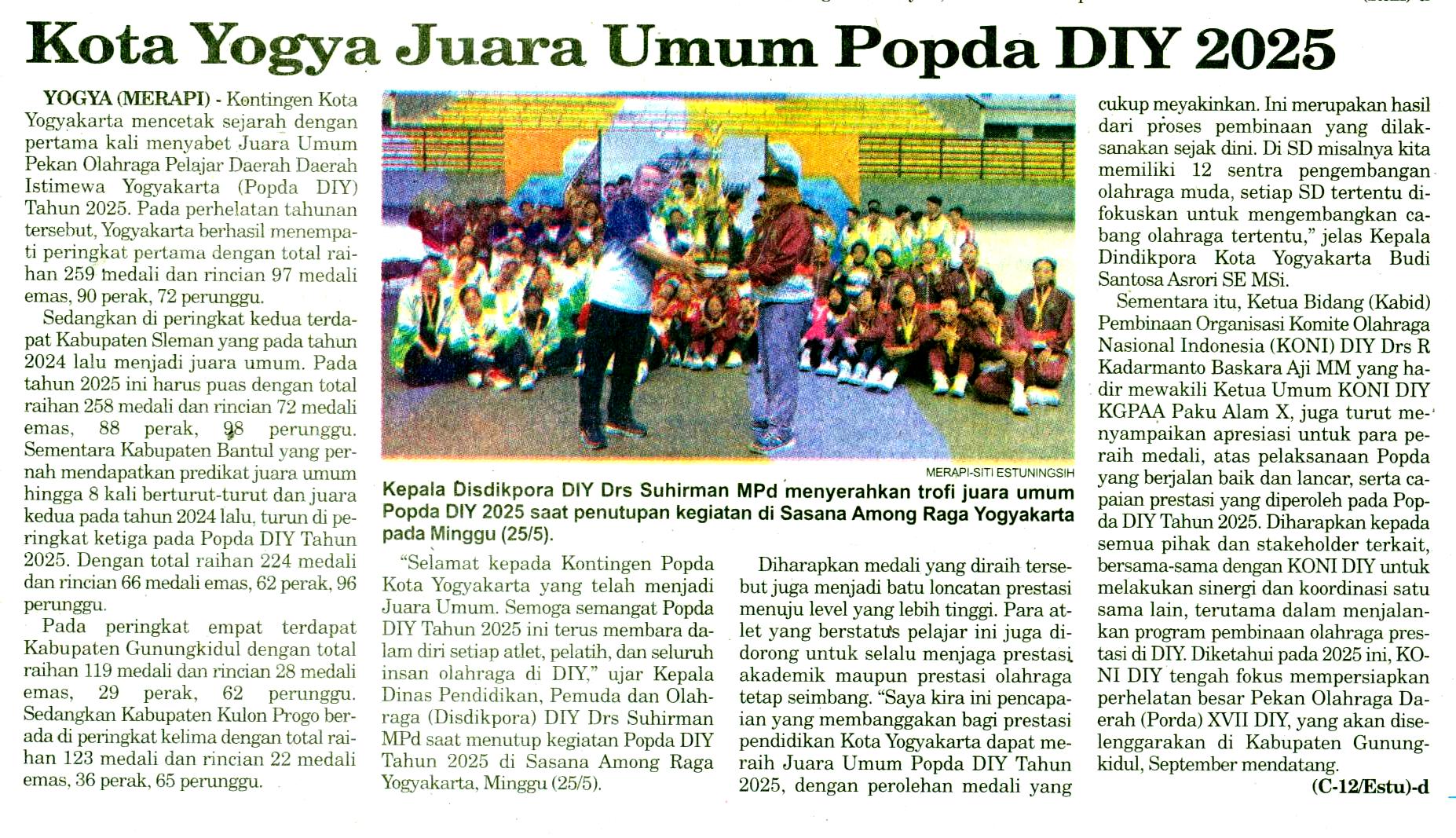 Kliping jogja terbaru