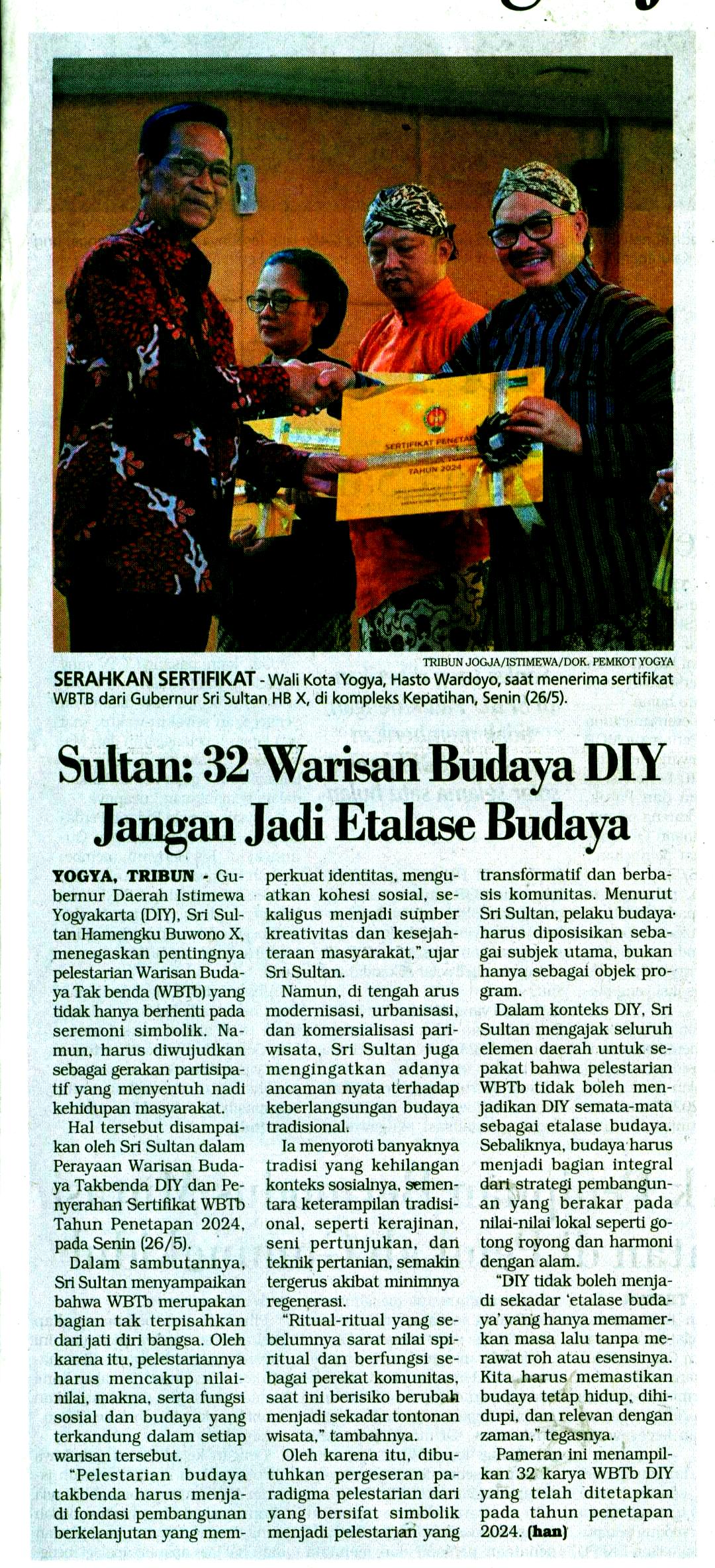 Kliping jogja terbaru