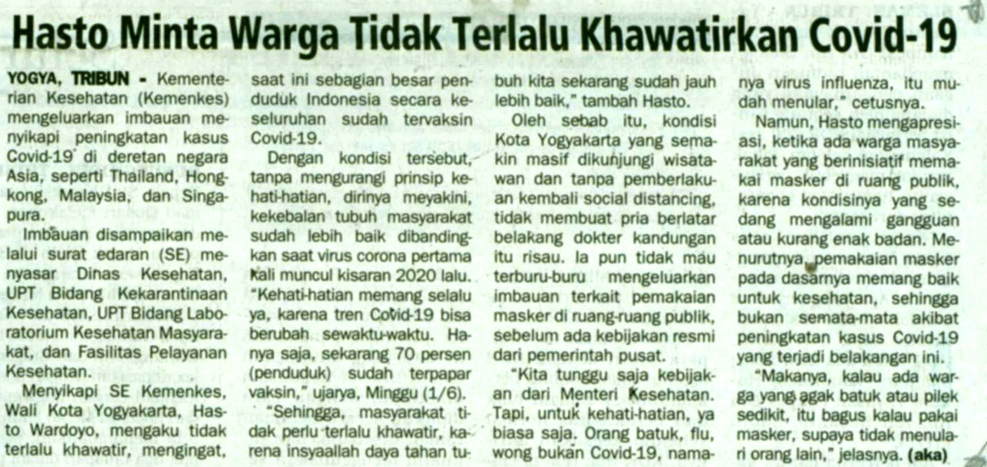 Kliping jogja terbaru