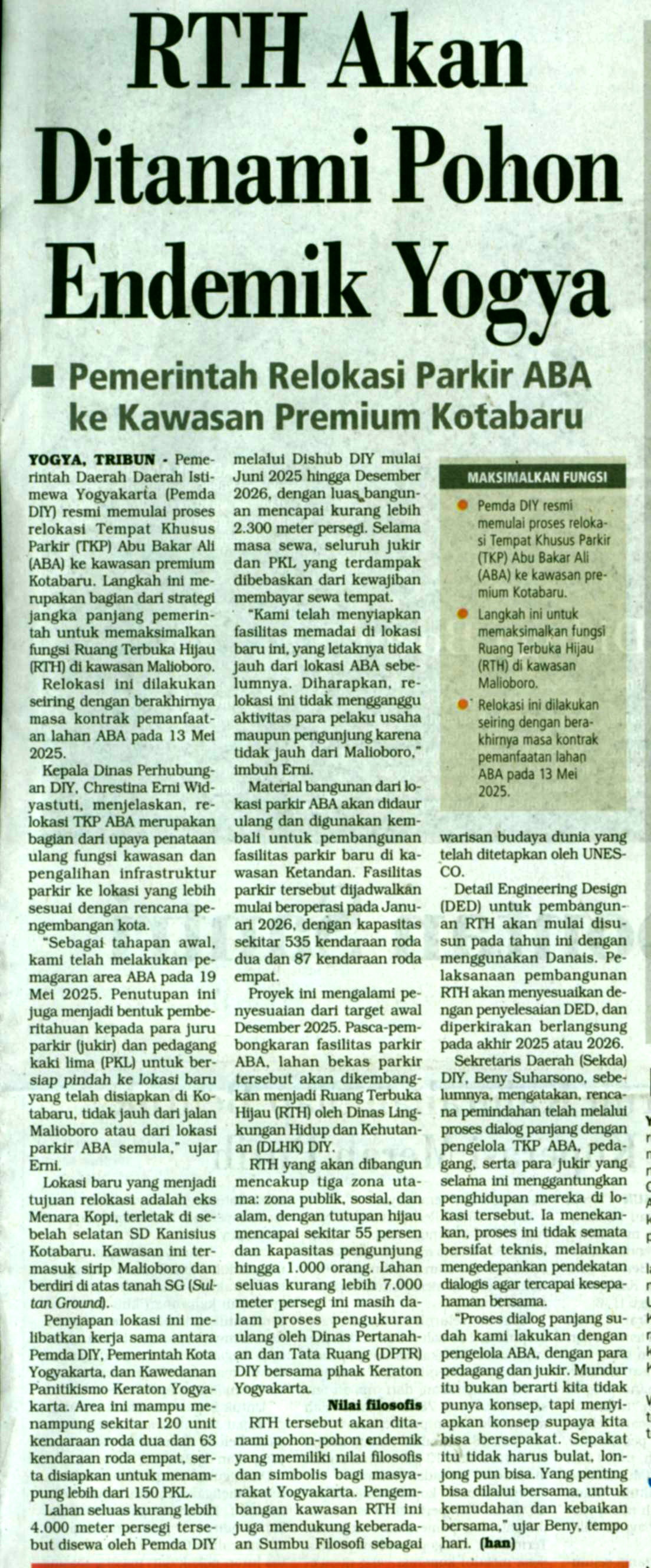 Kliping jogja terbaru