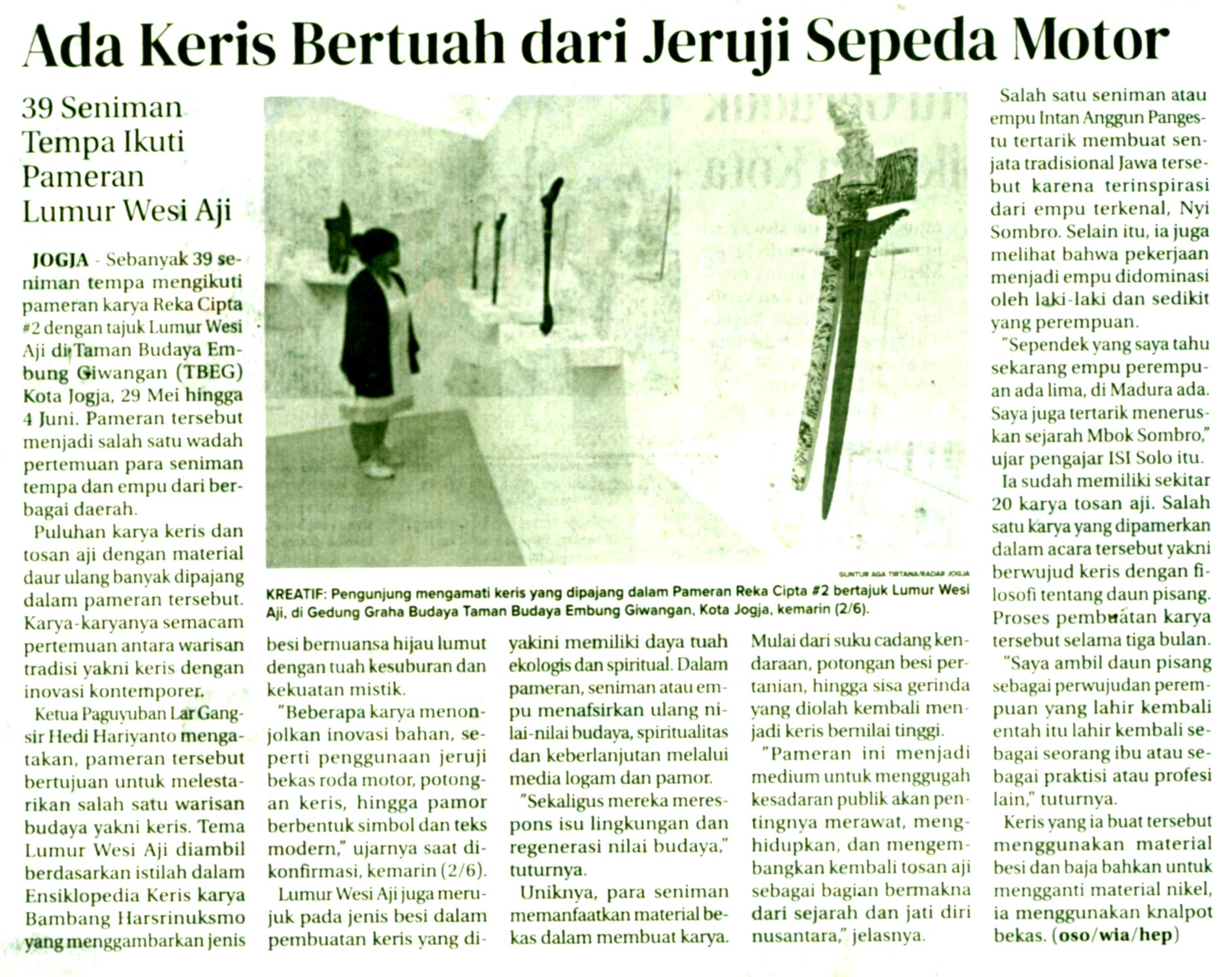 Kliping jogja terbaru