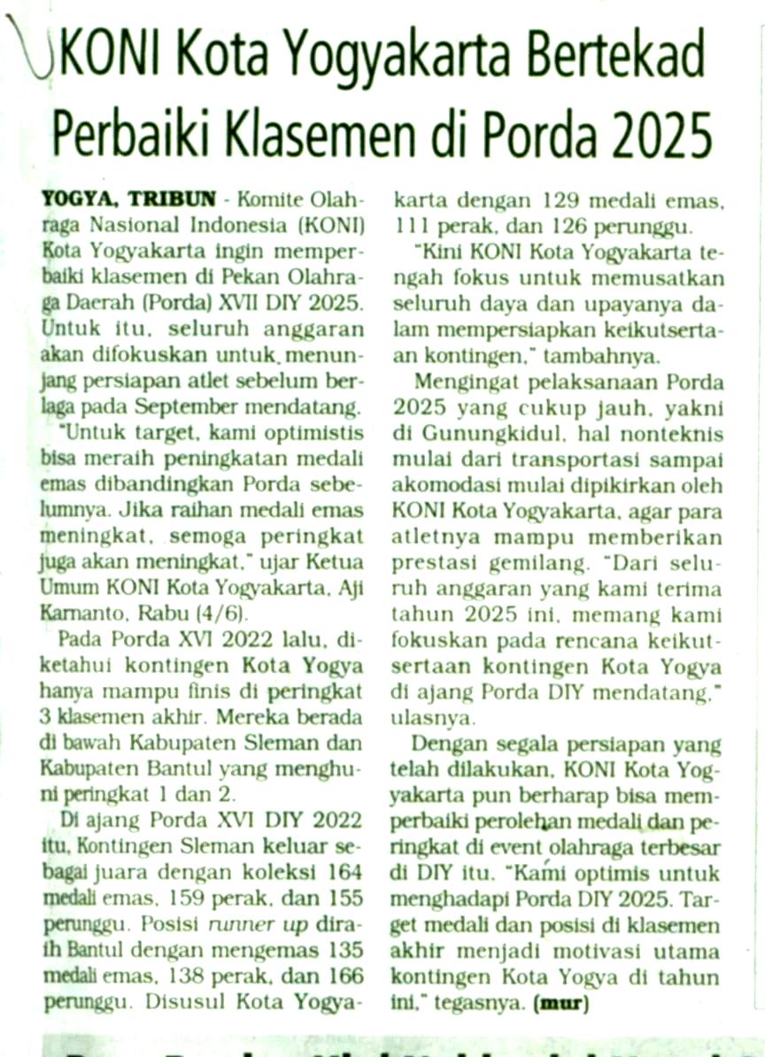 Kliping jogja terbaru