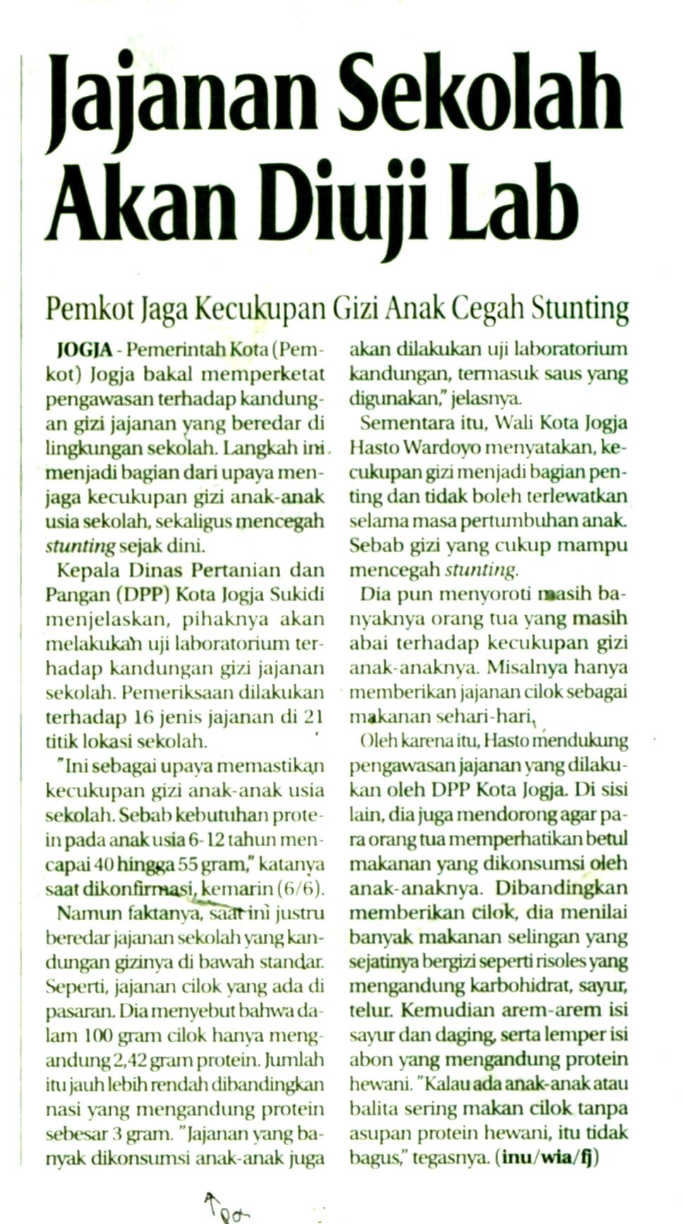 Kliping jogja terbaru