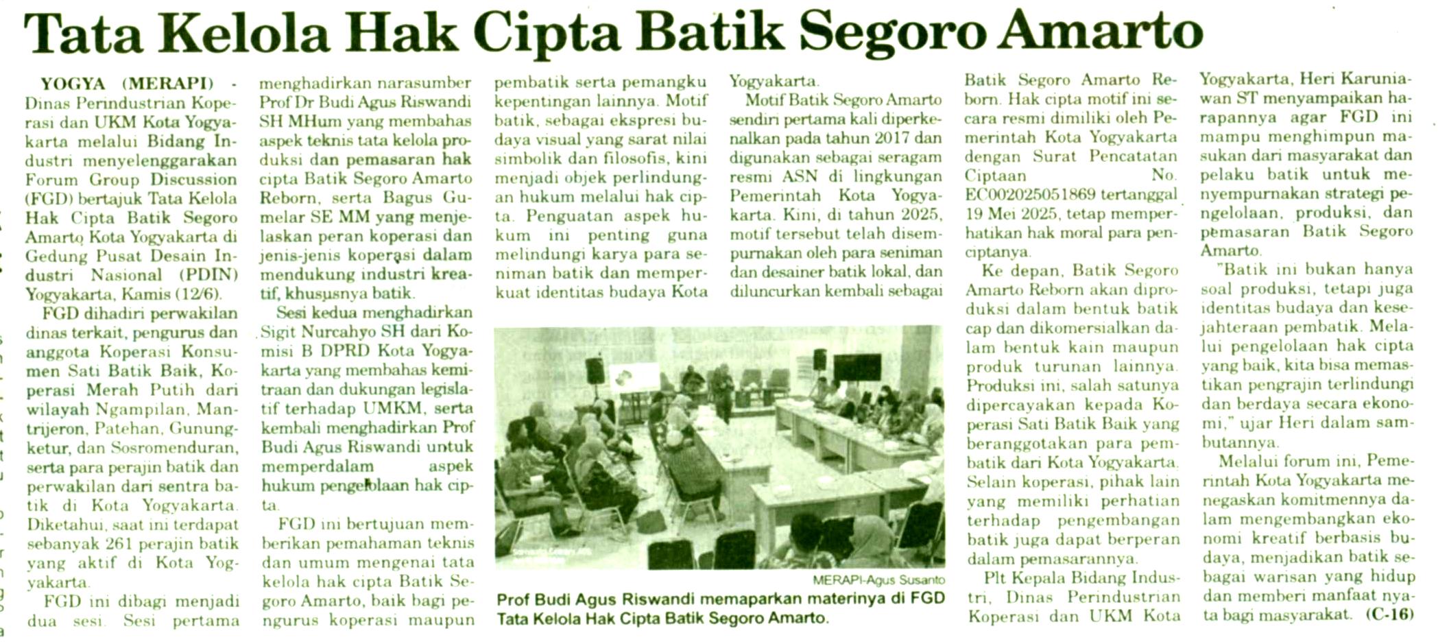 Kliping jogja terbaru