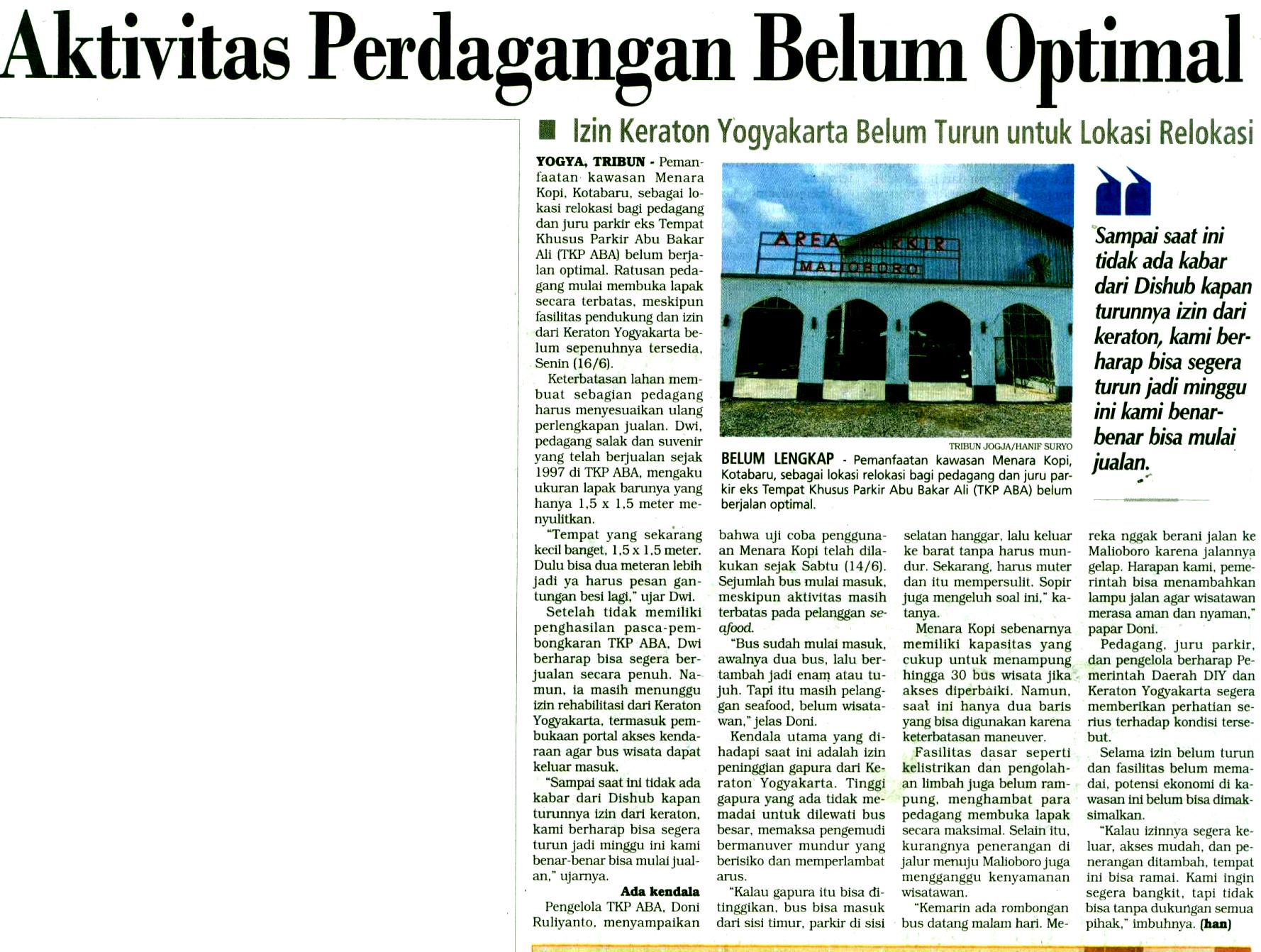 Kliping jogja terbaru