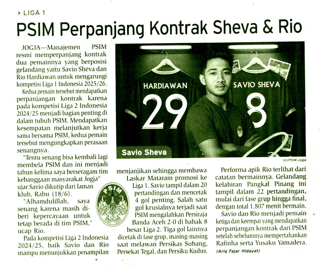 Kliping jogja terbaru