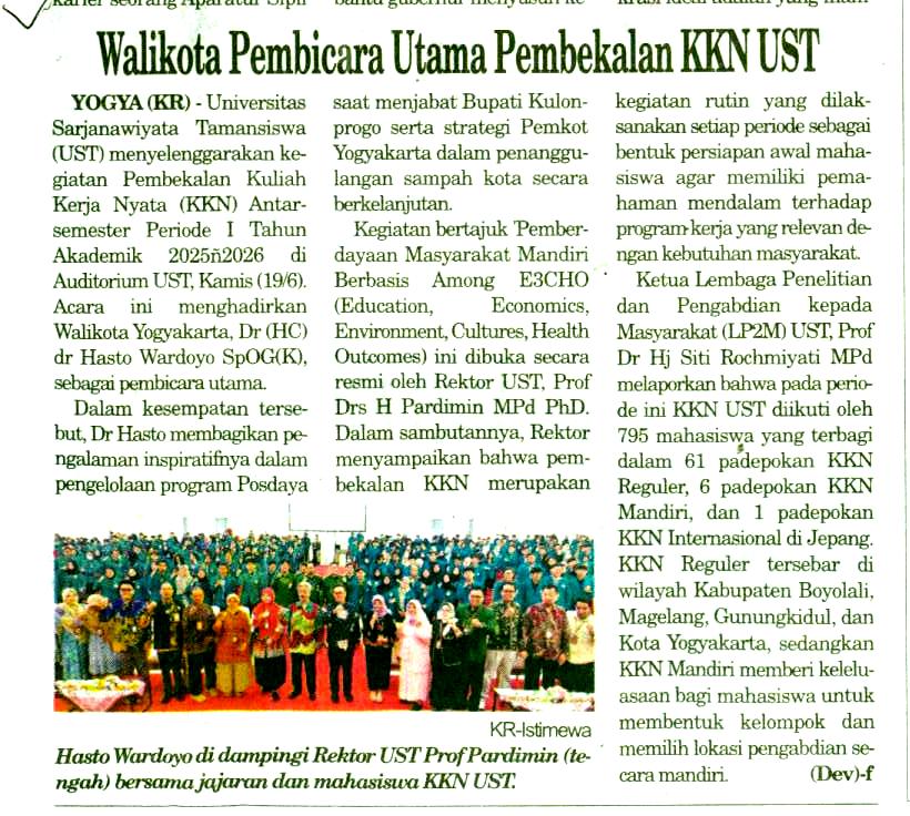 Kliping jogja terbaru