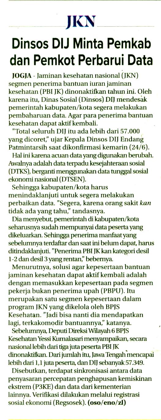 Kliping jogja terbaru