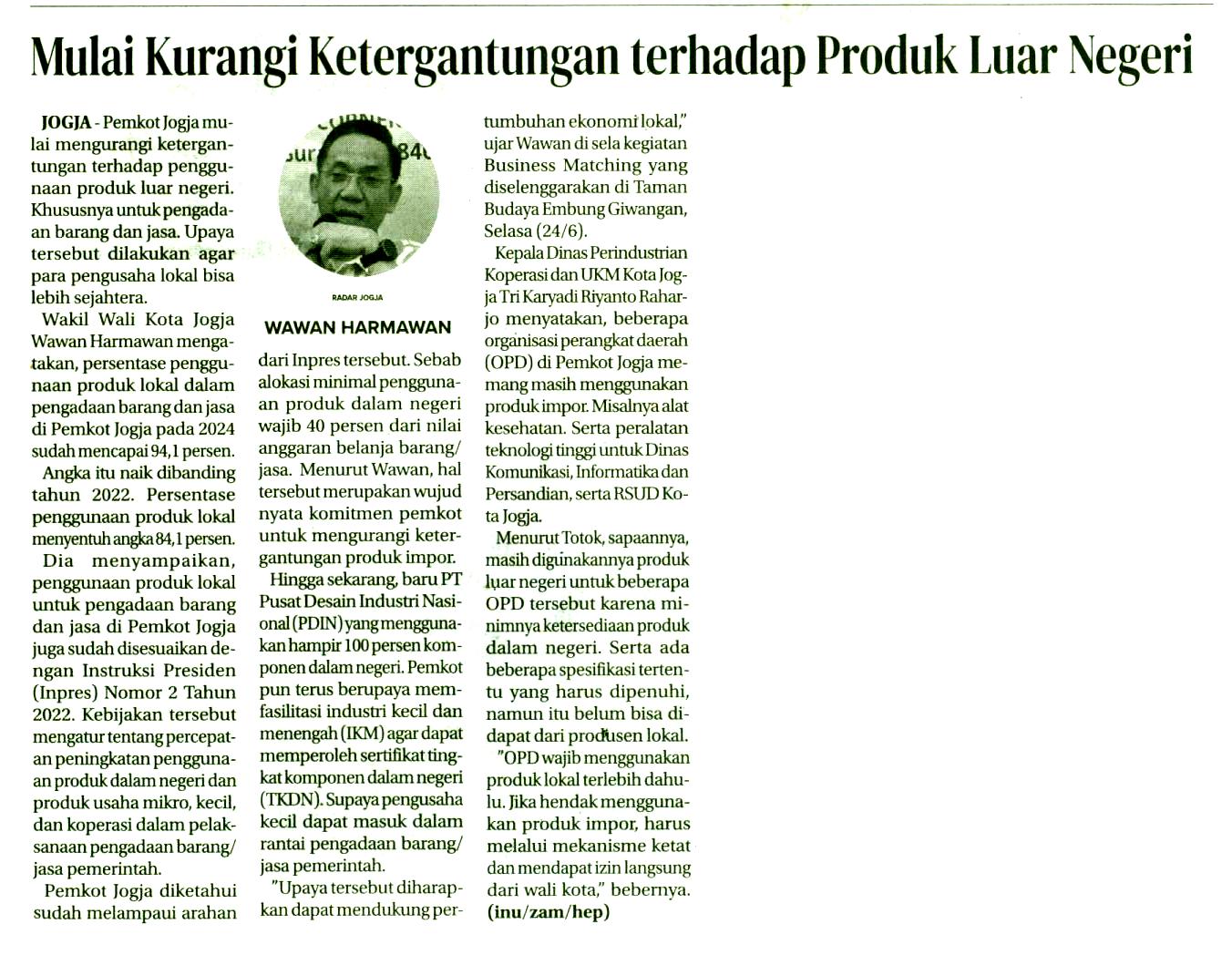 Kliping jogja terbaru