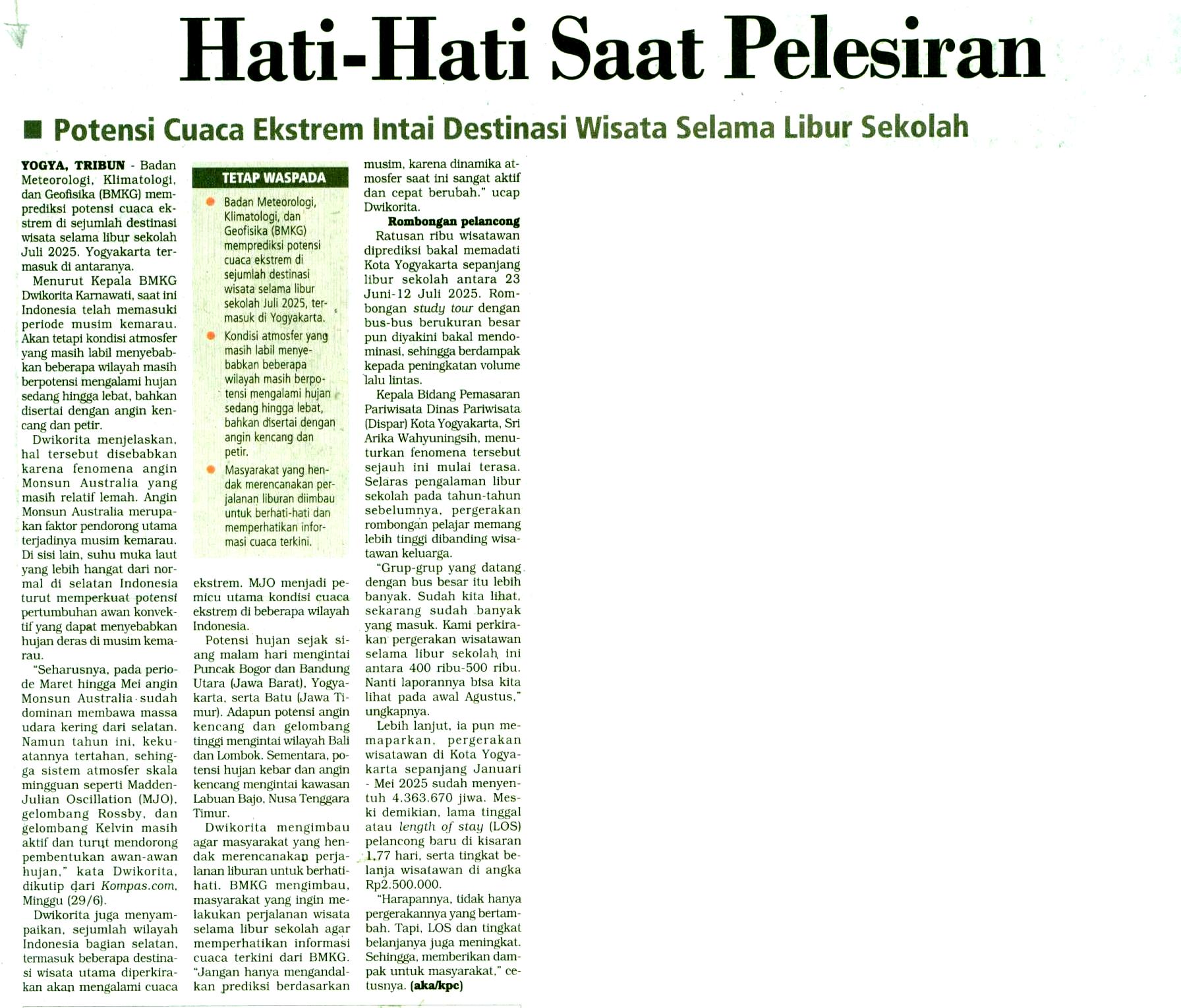 Kliping jogja terbaru