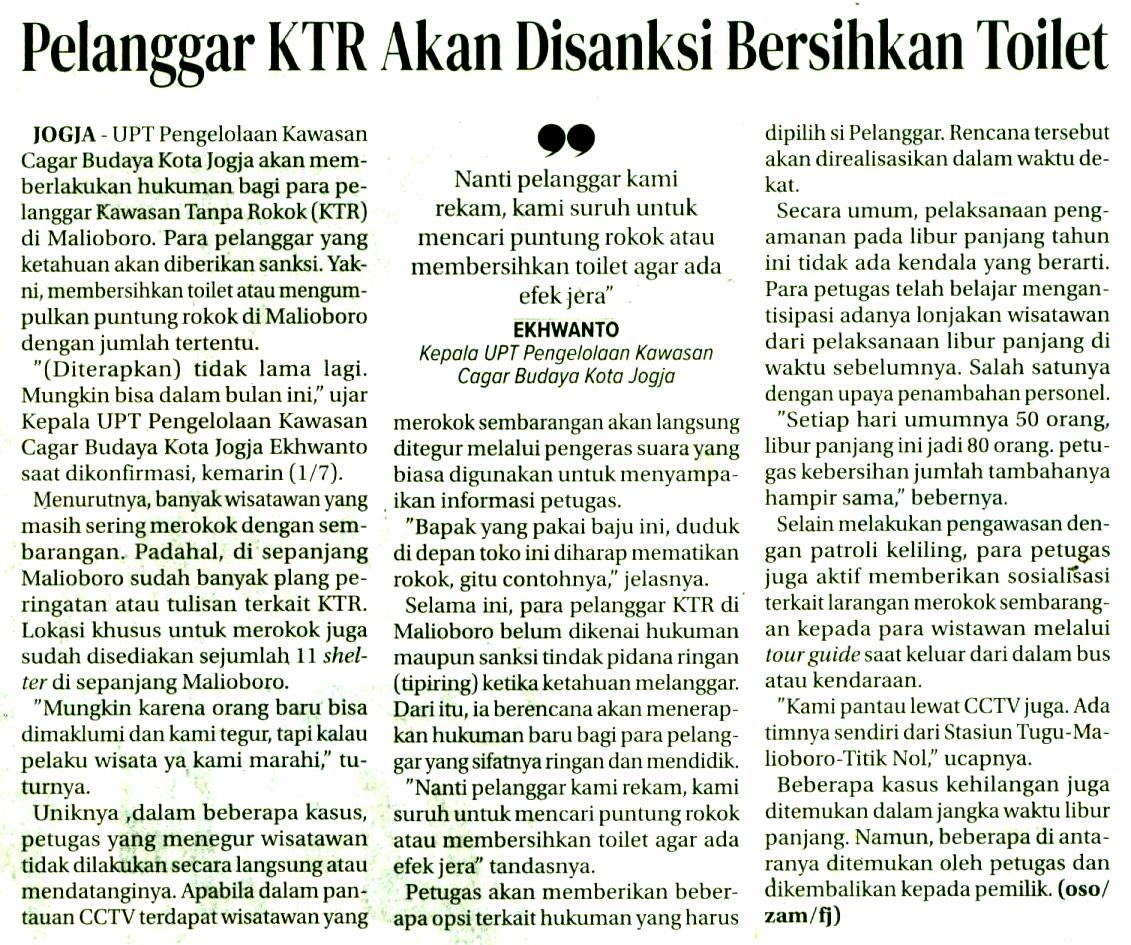 Kliping jogja terbaru