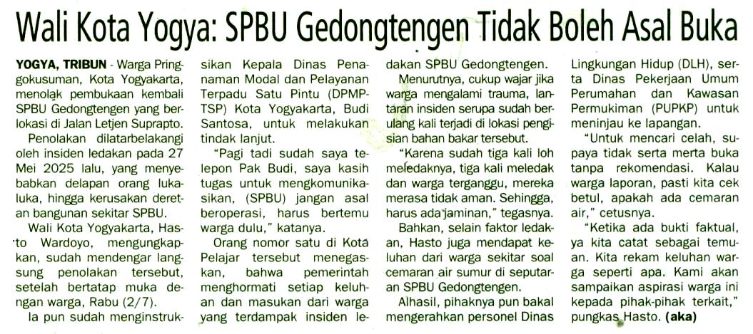 Kliping jogja terbaru