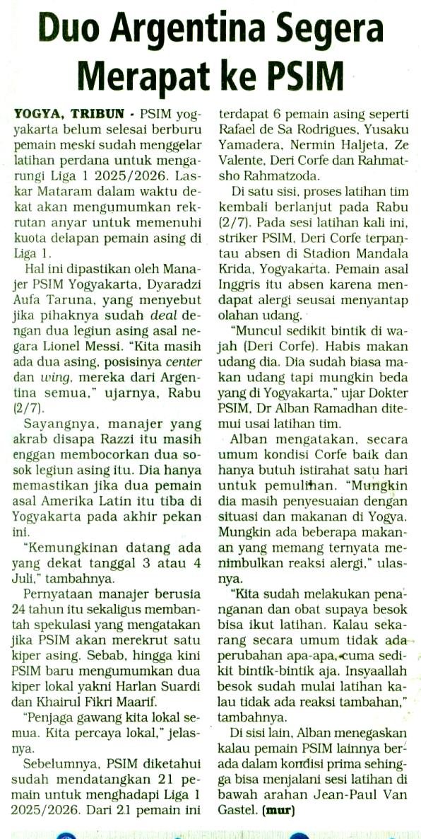 Kliping jogja terbaru