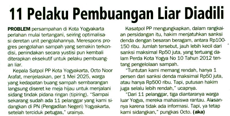 Kliping jogja terbaru