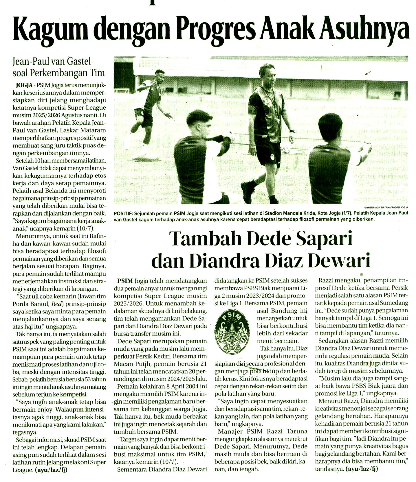 Kliping jogja terbaru