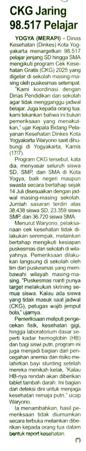 Kliping jogja terbaru