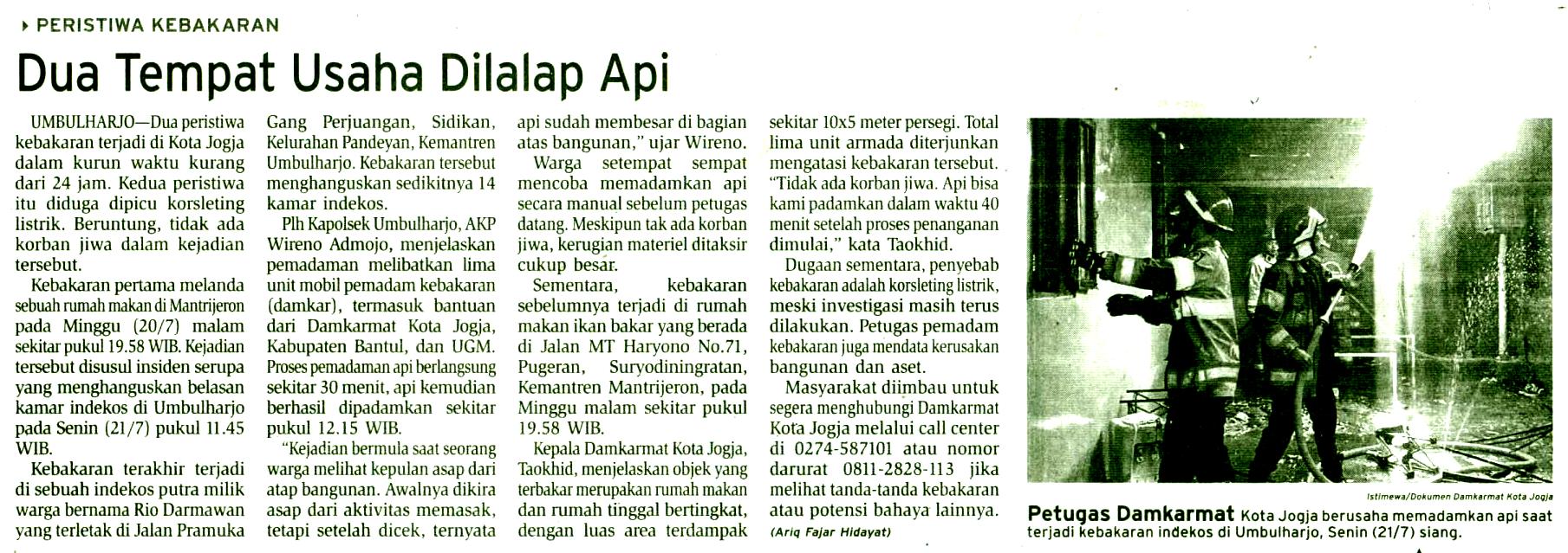 Kliping jogja terbaru