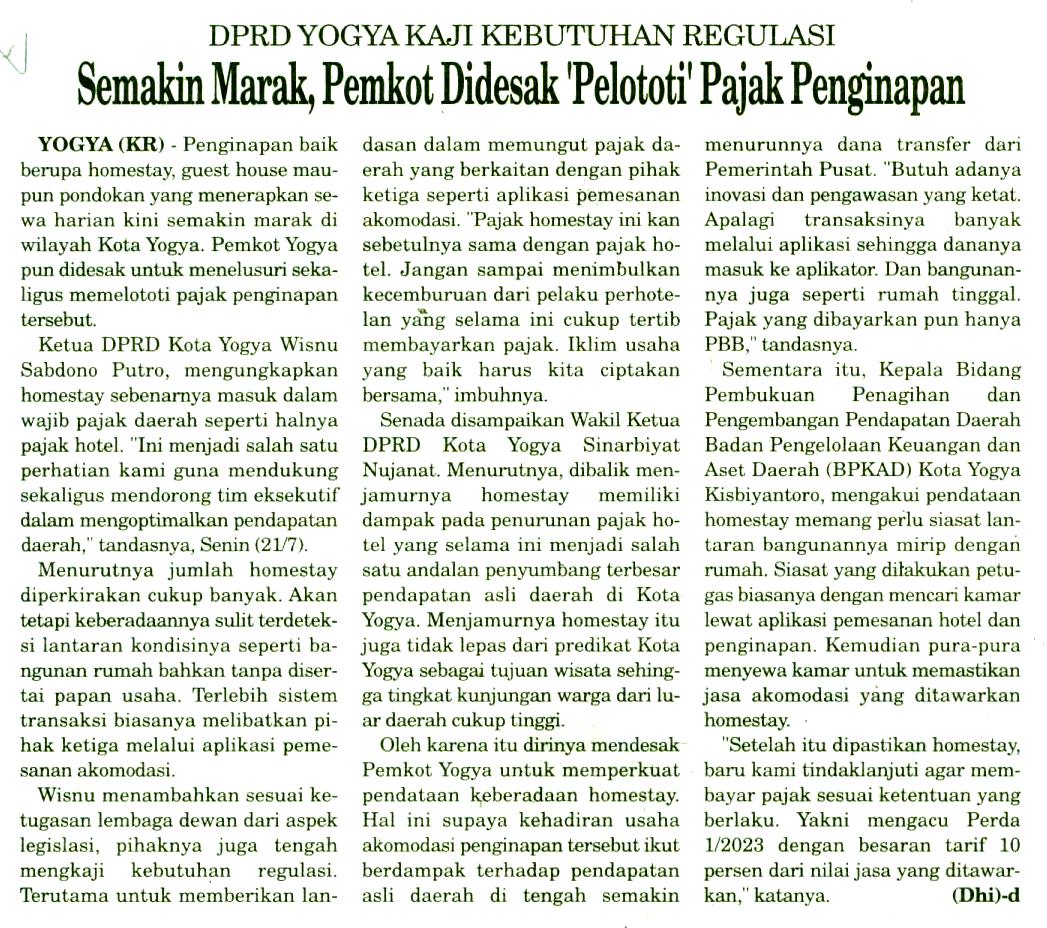 Kliping jogja terbaru