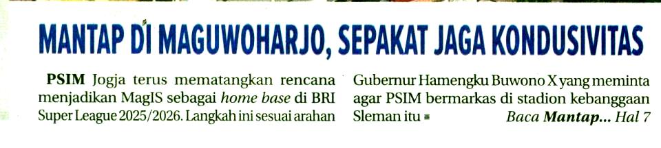 Kliping jogja terbaru