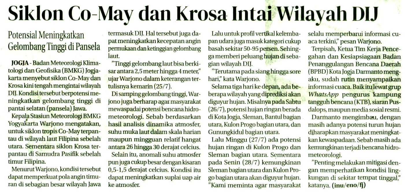 Kliping jogja terbaru
