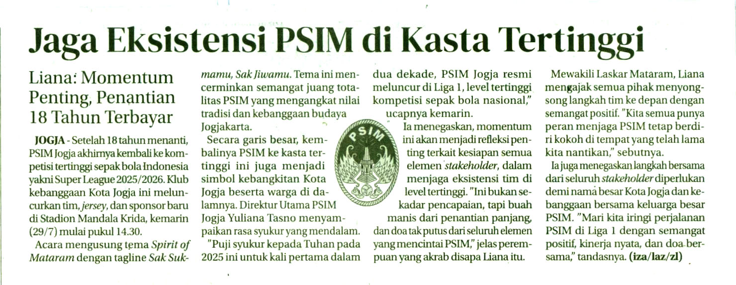 Kliping jogja terbaru