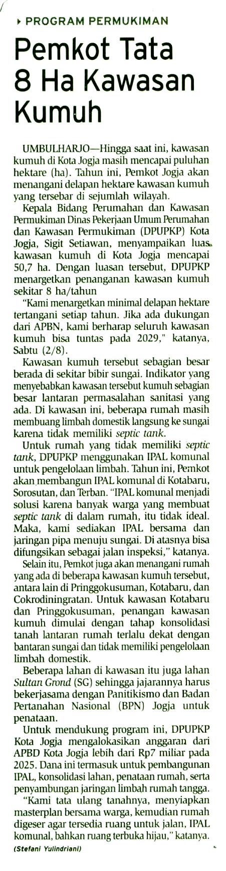 Kliping jogja terbaru