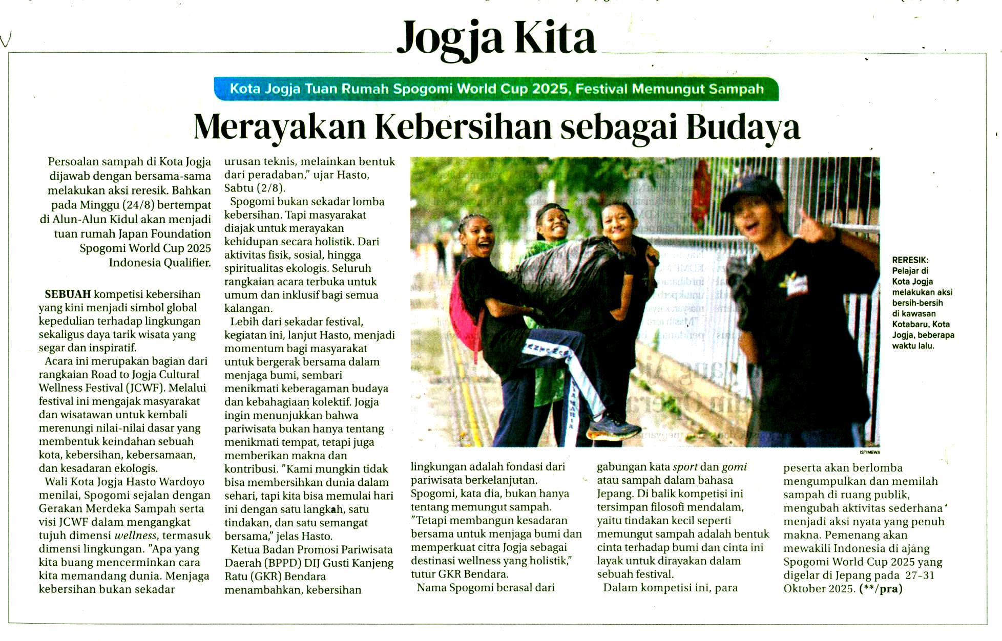 Kliping jogja terbaru