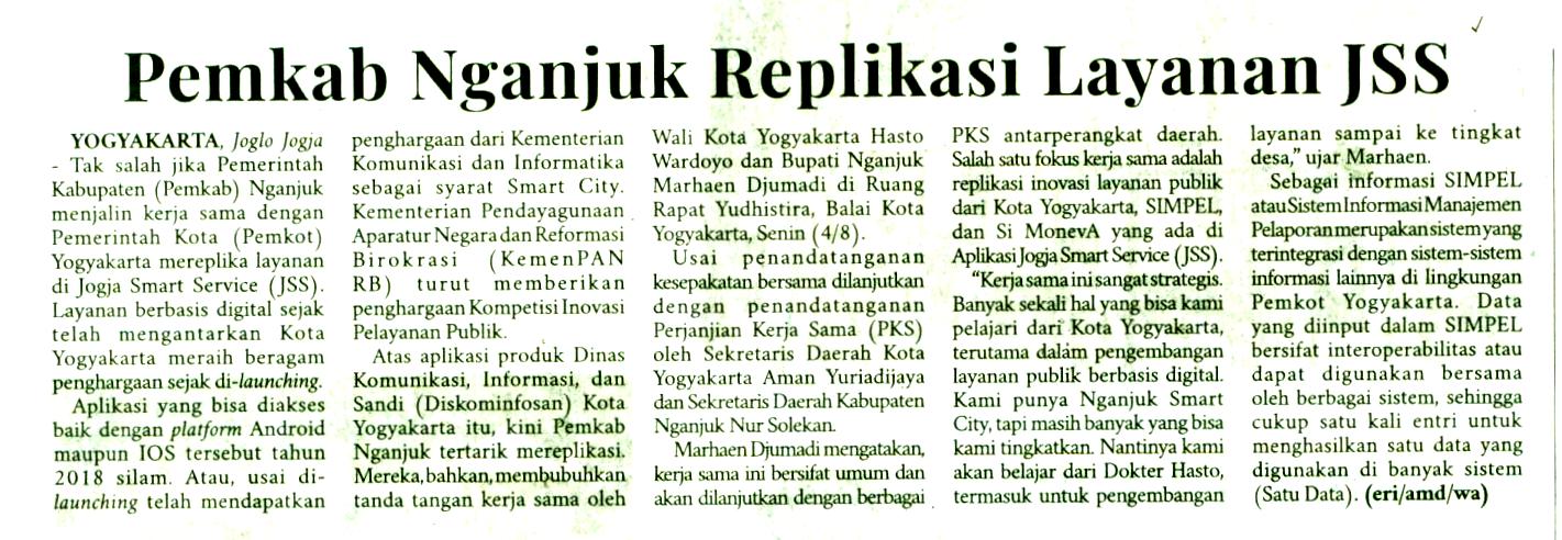Kliping jogja terbaru