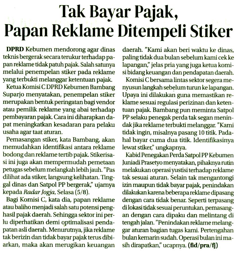 Kliping jogja terbaru