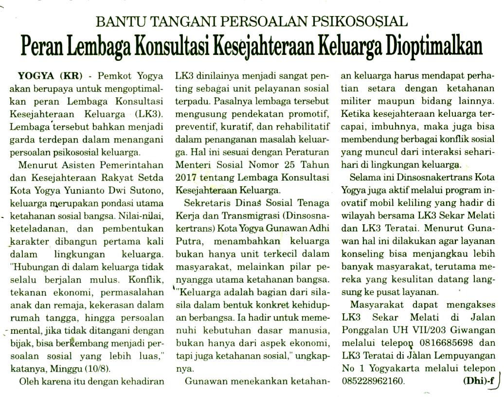Kliping jogja terbaru