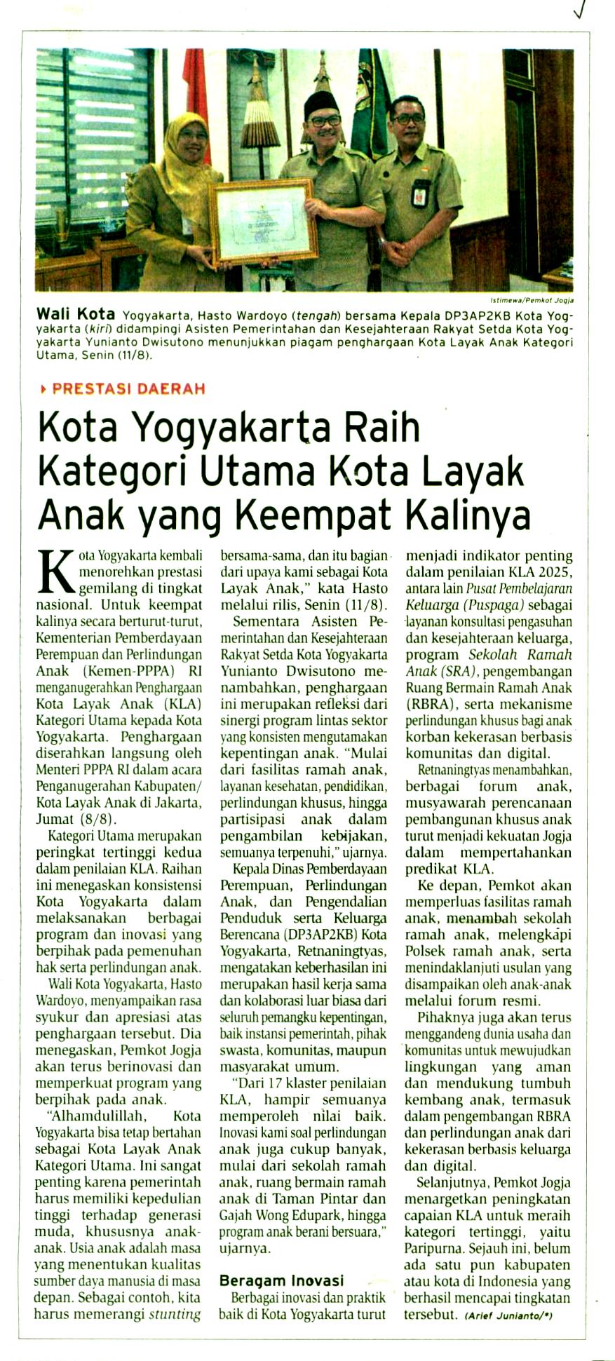 Kliping jogja terbaru